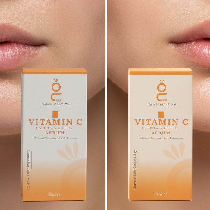 d38f1b421620892f2044153c3af4fcf3 Vitamin C + Alpha Arbutin Serum 30ml | Brightening And Anti-Aging Face Serum | Reduces Dark Spots, Pigmentation, And Boo - Image 4