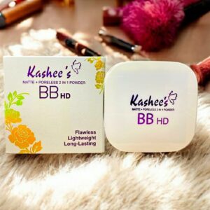 Kashees 2 In 1 Flawless BB HD Face Powder – Dual Action Brightening And Smoothing Powder For Perfect Coverage And Long-L