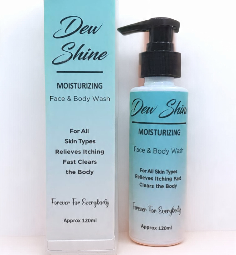 d60c58ada060d6ab6c74722943177c02 Dew Shine | Daily Radiance Boosting Moisturizing face and body wash (All Day Hydration) 120 ML