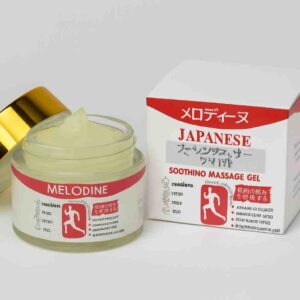 MELODINE Japanese Soothing Massage Gel – Muscle & Joint Pain Relief Cream for Shoulder, Neck, Back & Knee – Fast-Absorbi