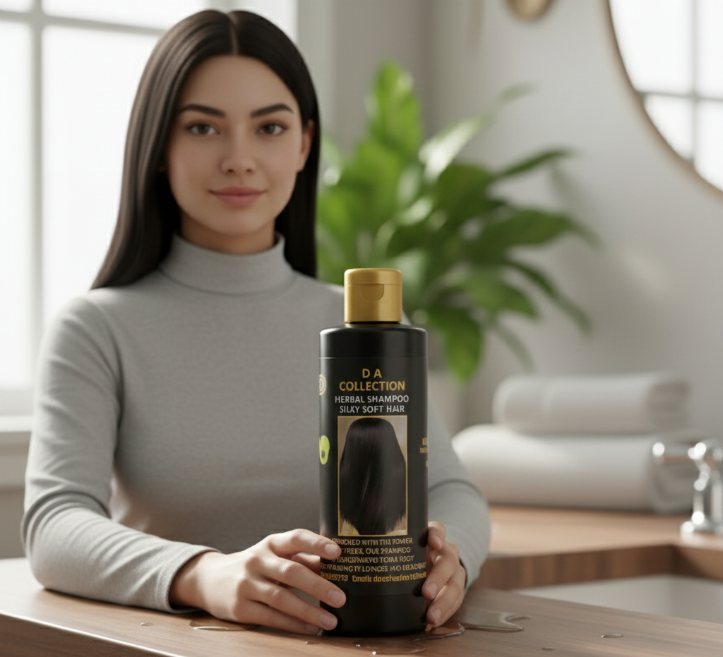 d6a5b9b1efe3b457b4ec4edb12fdbdb8 DA Collection Herbal Anti Dandruff Hair Shampoo Natural Ingredients Gentle Cleansing Moisturizing Formula For Anti Dandr - Image 2