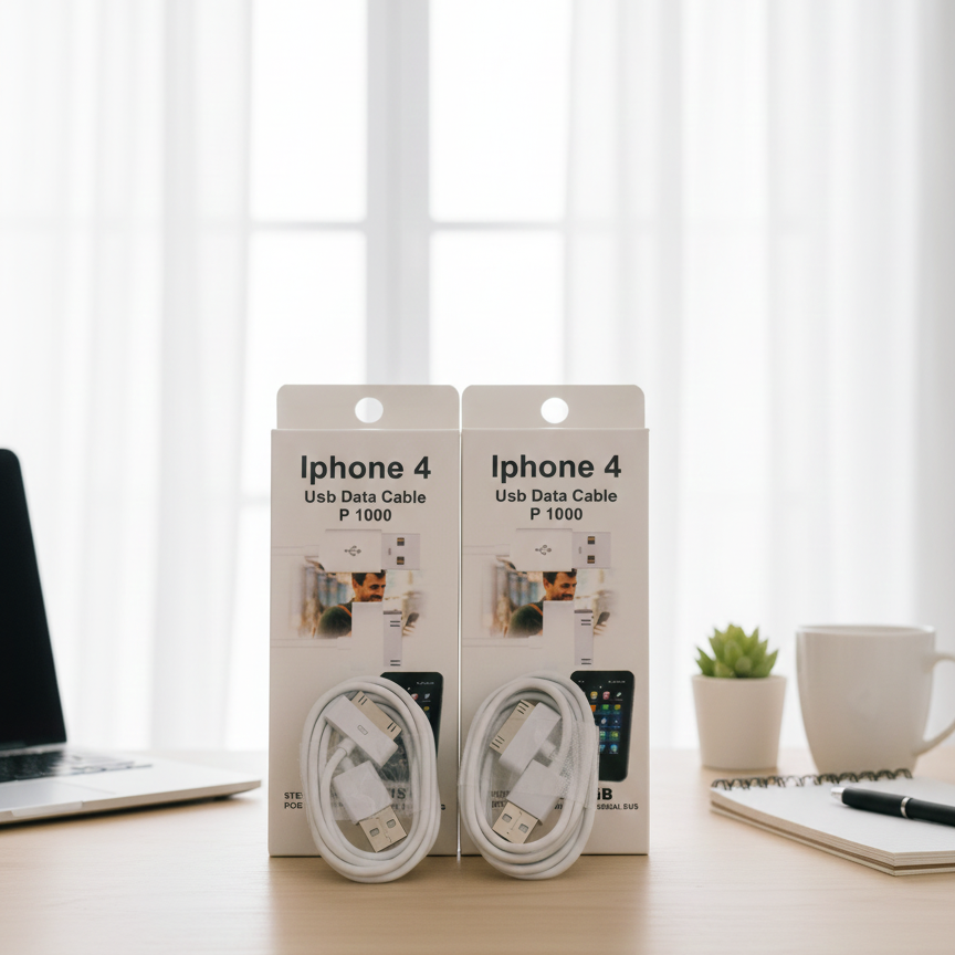 d6af857f90dc8ea13a0bc0739c1e54ed Iphone 4 Usb Data Cable P 1000 Durable Quality Reliable Utility Easy Connectivity Compact Design