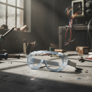 Protective Safety Goggles Eye Shield Providing Reliable Eye Protection With Clear Vision Comfortable Fit And Durable Des