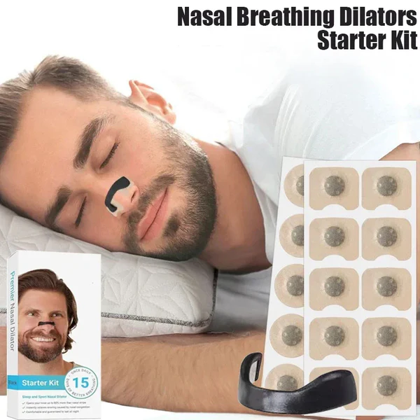 d7e770e8abaaf34289af8fd3149808d6 Sleep-Co Magnetic Nose Strips | Next-Gen Nasal Dilator Starter Kit For Easy Breathing, Anti-Snoring Relief, And Comforta - Image 2