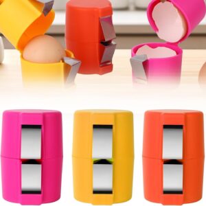 Egg Shell Opener Durable Design Easy Handling Smooth Cutting Comfortable Grip Perfect For Kitchen Use And Daily Cooking