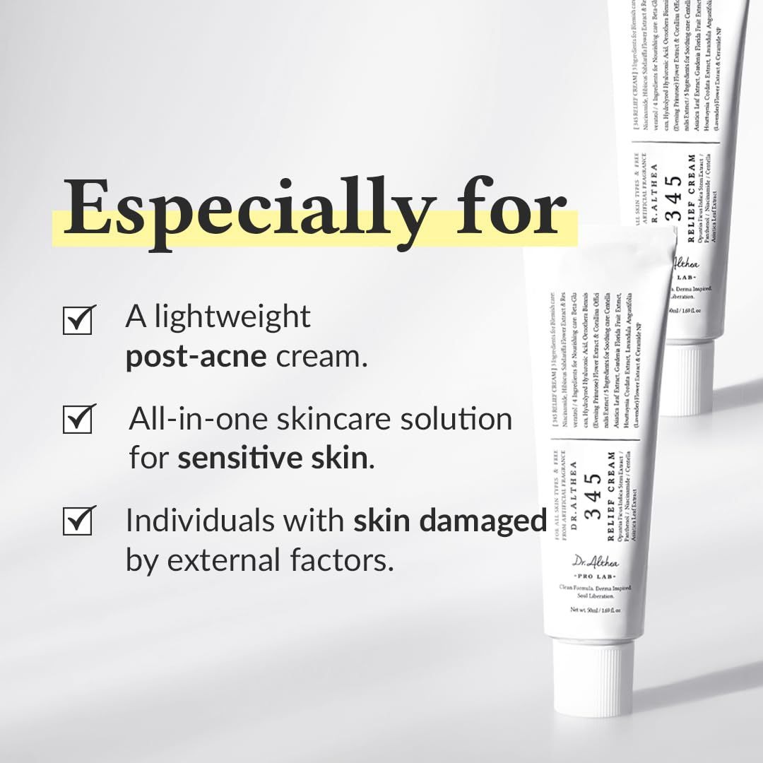 d8822dd0be039a2aedf96fae871f2799 Dr Althea 345 Relief Cream Providing Gentle Care Soothing Formula Durable Quality Comfortable Use - 60ML - Image 4