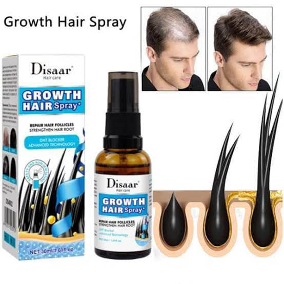 d9fb5c35e25a2ec7a5fcc9a6470b78f0 Disaar Vegan Ginseng Root Hair Growth Spray (30ml, DS4002): Natural Strengthener & Anti-Hair Loss Treatment