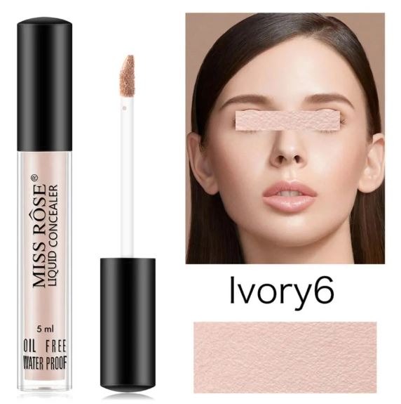 dc0b81a679af50a67d8cfba566dd7dd0 Miss Rose 3 PC Regular Deal Silk Foundation Concealer & Blender - Image 4