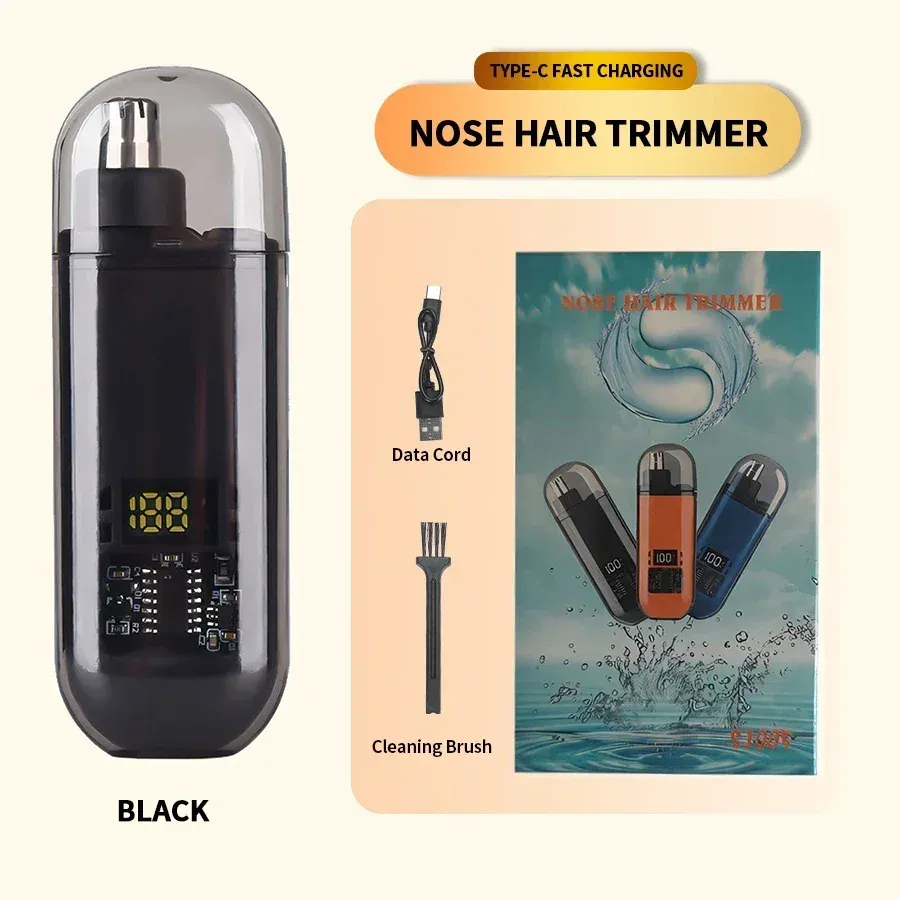 ddbfc11d9bd8c8fb603d136ca8f93397 Rechargeable Nose Trimmer Designed For Safe, Quick, And Effortless Hair Removal (Random Color) - Image 2