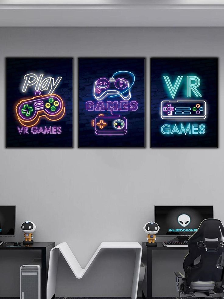 ddecf16808b27623921f11b0ec8c432d 3pcs Gaming Stickytiles Frames Providing Creative Style Bold Look Modern Appearance And Everyday Home Decoration