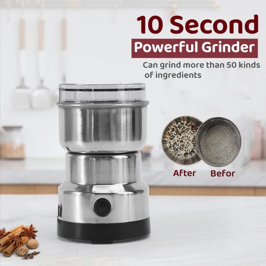 df26731dfb8f21dae92903b9bac28f9e RAF 4 Blades Masala Coffee Grinder | 300W Multifunctional Electric Grinder | Stainless Steel Blades For Coffee, Spices, - Image 2
