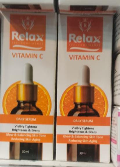 df41a6a9b809253fbb8767f223853fae Relax Vitamin C Daily Face Serum – Brightening, Anti-Aging & Hydrating Formula For Healthy Radiant Skin (30ml) - Image 5