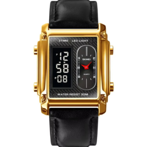 Original Skmei 1868 Boys New Style Design Famous Watch Digital Analog Mens Wrist Watches for Men Luxury Watch - Without