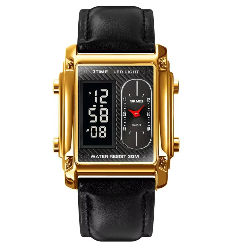 Original Skmei 1868 Boys New Style Design Famous Watch Digital Analog Mens Wrist Watches for Men Luxury Watch - Without