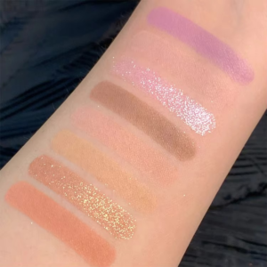 08 Colors Biya Star Flash Eight-Color Eye Shadow Palette Matte Pearl Light Fine Color Milk Tea Earth Niche Glitter Eye S