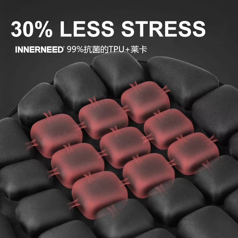 Universal Waterproof Bike and Motorcycle Seat Cushion – Premium Comfortable Relaxer Seat Cover with Anti-Slip Design, Sh