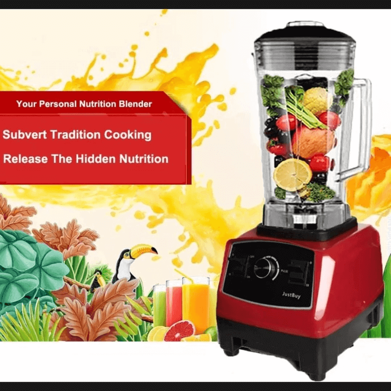 e24a28cbfb335772dc9385979aaca843 2‑in‑1 German Technology SC‑1589 Juicer, Blender & Dry Mill Jar - Image 3
