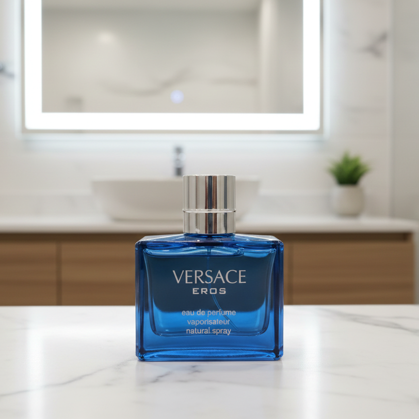 e2d3f3dbd522629c9cfe4a3a9432821f Versace Eros Eau de Parfum | 100 ml | 4 Hours Lasting | Premium Fragrance | Made in Pakistan - Image 2