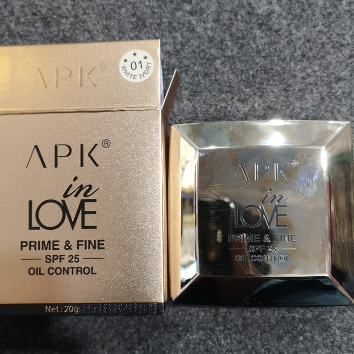 e3d508f50874f68e75a99d789a118043 APK In Love Prime And Fine SPF 25 Oil Control Powder Providing Smooth Finish With Sun Protection - 20g - Image 4