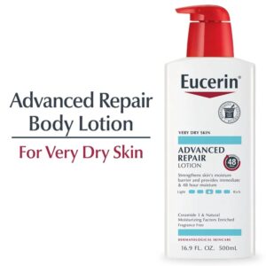 Eucerin Advanced Repair Lotion For Very Dry Skin Providing Hydrating Care Everyday Skincare Support - 500ML