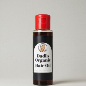 Dadi’s Organic Hair Oil: The Ayurvedic Secret for Ultimate Hair Health. This Cold-Pressed, Herbal Elixir is Best for Com