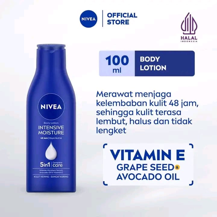 e6e4ede87bdd05cd05a111f0b9094c35 Nivea Body Lotion For All Skin Types 100ml | Hydrating And Nourishing Liquid Lotion For Smooth, Soft, And Healthy Skin