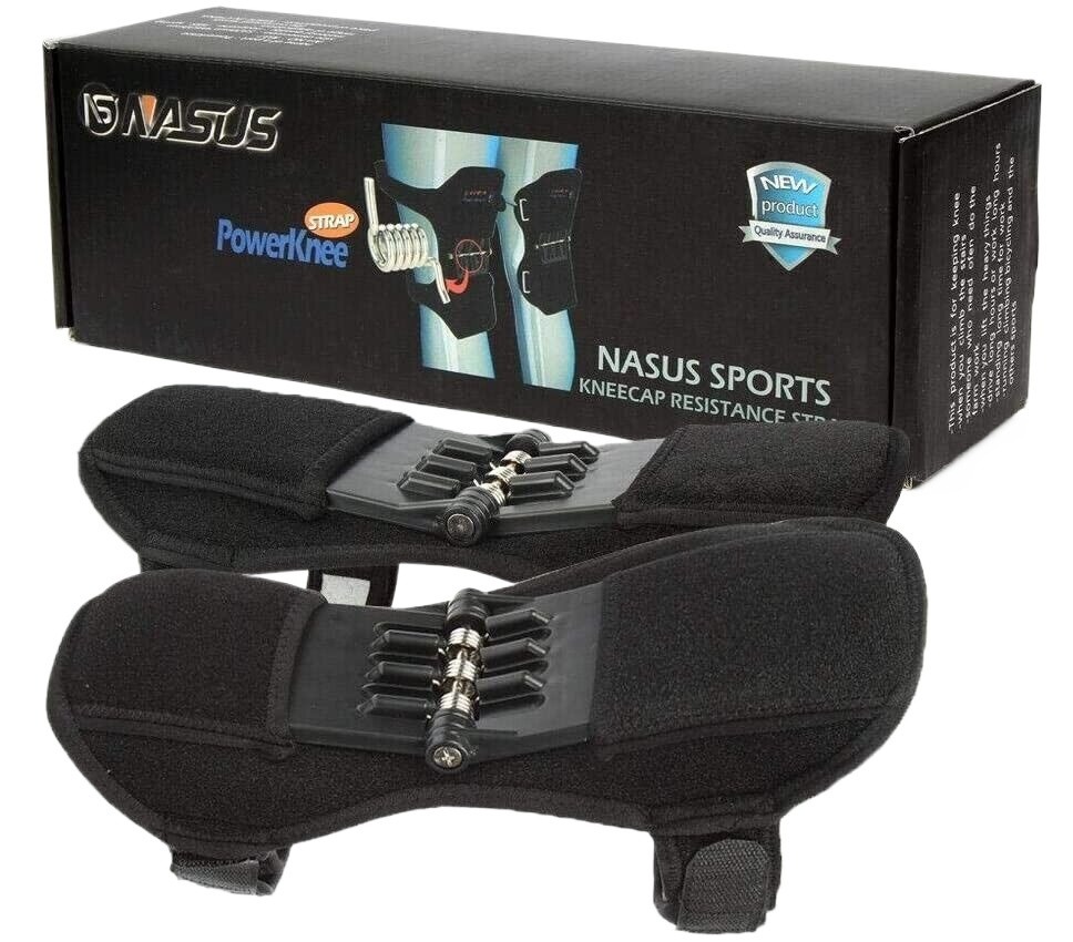 e7a3790b1ebd692bbacfec390cd7c976 NASUS SPORTS PowerKnee KNEECAP RESISTANCE STRAP (1 Pair)