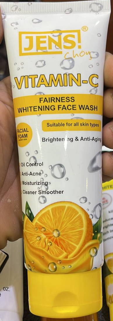 e7fc4761721867552572990caaf17fd7 Jens Choy Vitamin C Fairness Whitening Face Wash Providing Gentle Cleansing With Brightening Care And Refreshing Finish - Image 3
