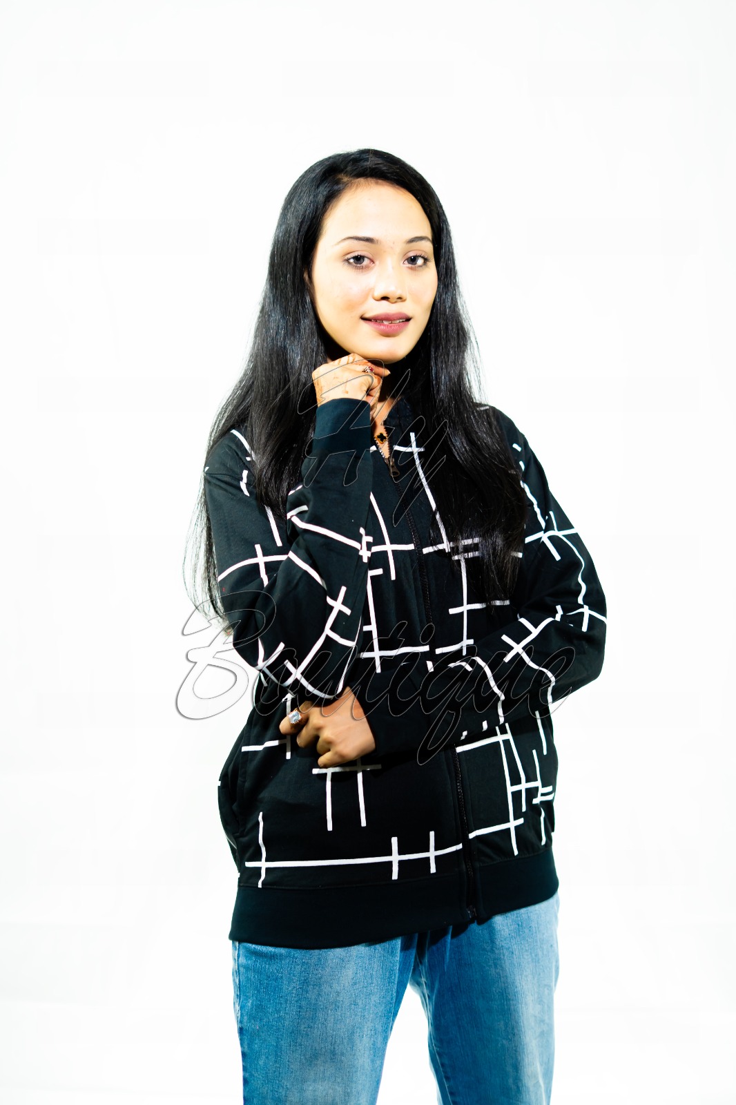 e85a82e40366abbcc272ee9df76573a5 Rockstyle Women’s White Lining Winter Jacket | Stylish, Warm & Comfortable Outerwear for Ladies – Premium Quality - Image 2