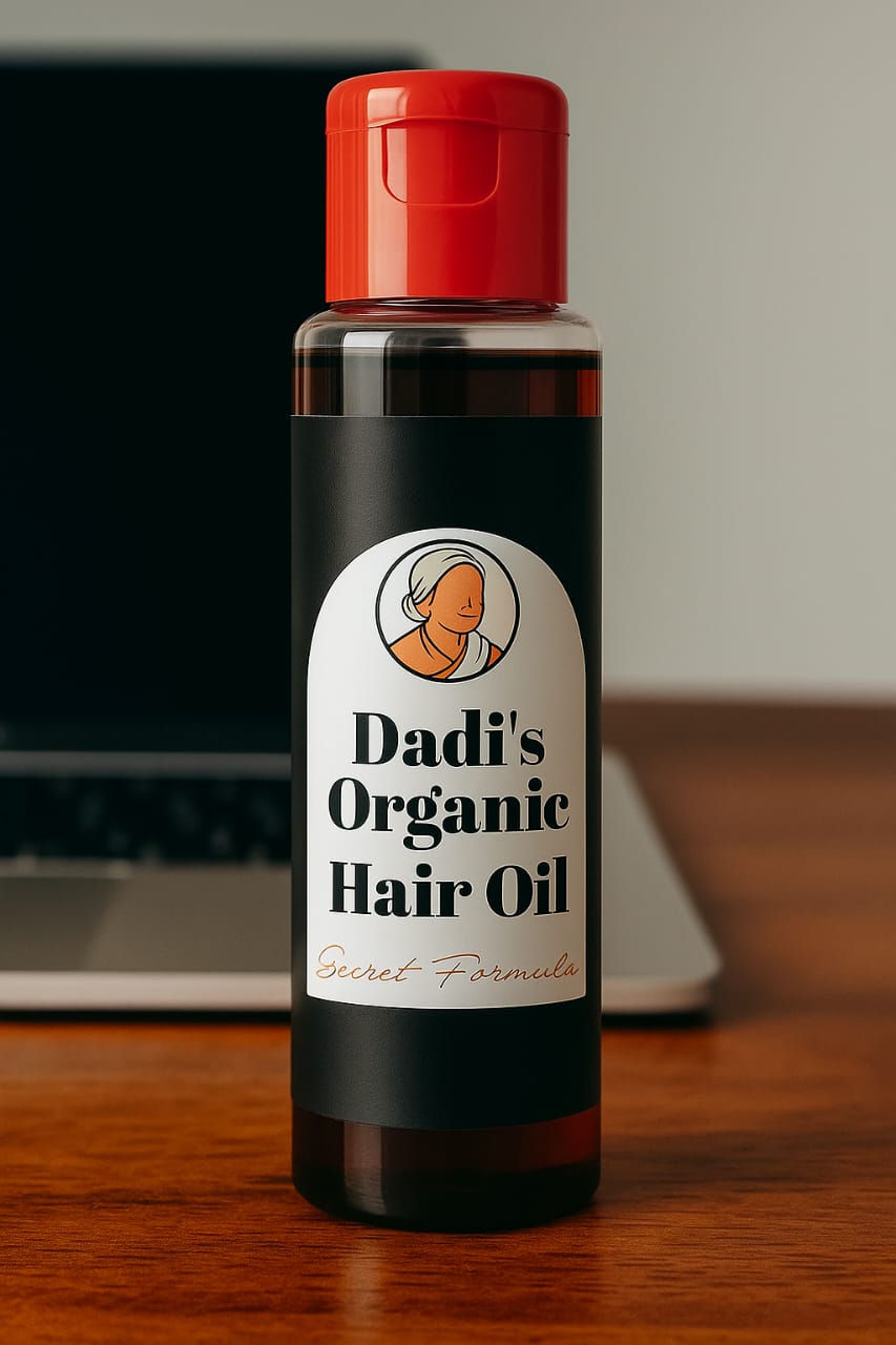 e92c61a0bfc7f4423aaa31099bc1f513 Dadi’s Organic Hair Oil: The Ayurvedic Secret for Ultimate Hair Health. This Cold-Pressed, Herbal Elixir is Best for Com - Image 2