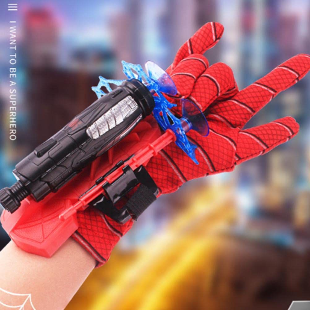 eacb7c4f4f30bc28b7e438c79eef5c11 Spiderman Web Dart Shooter | Kids Spider Launcher Toy | With or Without Gloves - Image 5