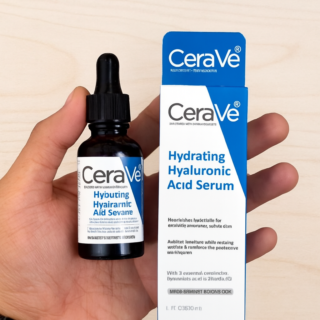 ead42c24532c85fd9a2b65c337ec7c53 Cerave Hydrating Hyaluronic Acid Serum 30ml – Lightweight Face Serum For Intense Hydration, Smooth Skin Texture, And Lon - Image 2