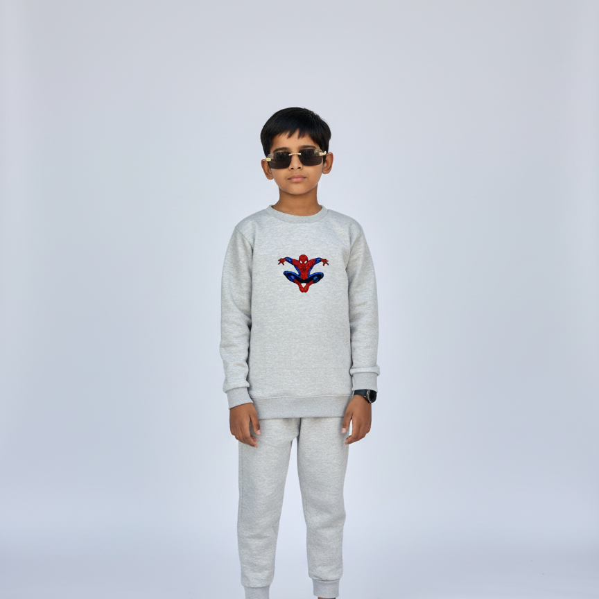 ebfc508edeef02b2f73d94d084161c3b Kids Fleece Tracksuit | Sweatshirt & Pajama Set for Baby Boys – Warm, Comfy Winter Outfit for Daily Wear FOR BABY AND KI - Image 2