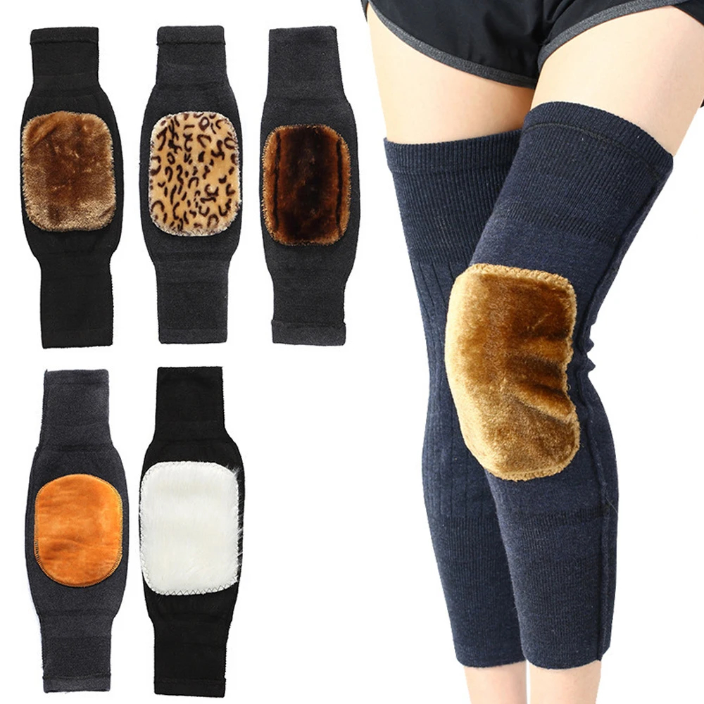 edac931120d09162ebc453559fc45573 Deluxe Thermal Knit Knee and Leg Warmers (1 Pair) | Essential Winter Protection & Joint Comfort for Women | Knee Warmer - Image 3