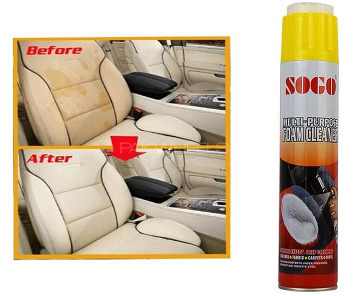 ee2315b846fcd39f2901e191a1be2e17 Sogo Multi-Purpose Foam Cleaner (650ml) – High-Performance Deep Cleaning Agent for Automotive Interiors, Home Upholstery - Image 2