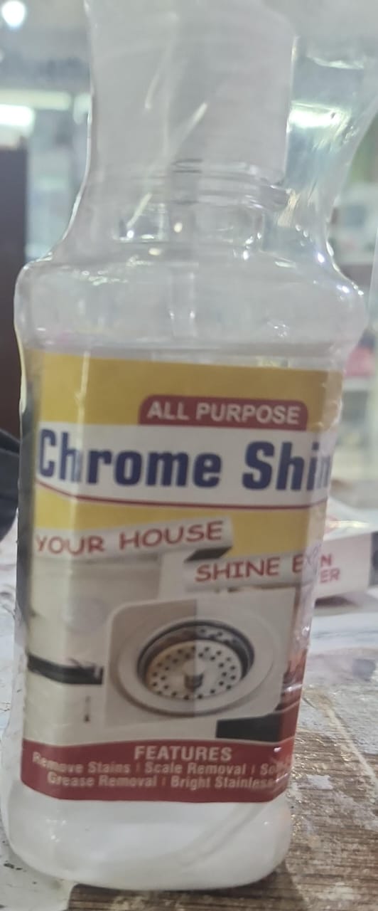 ef4209f42a1ba6e4b30e1aa01171f853 All Purpose Chrome Shine Cleaner 200ml – Powerful Stain, Rust And Grease Removal For Bright And Shiny Stainless Steel Su - Image 4