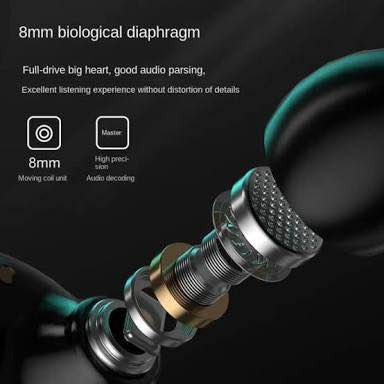 f29db29511c2a25a3de9bb2a3ba5e8cf M25 Gaming Wireless Earbuds - TWS Bluetooth 5.3 Headphones, Magnetic Hatch Cover, 100% LED Display, Low Latency Stereo S - Image 3