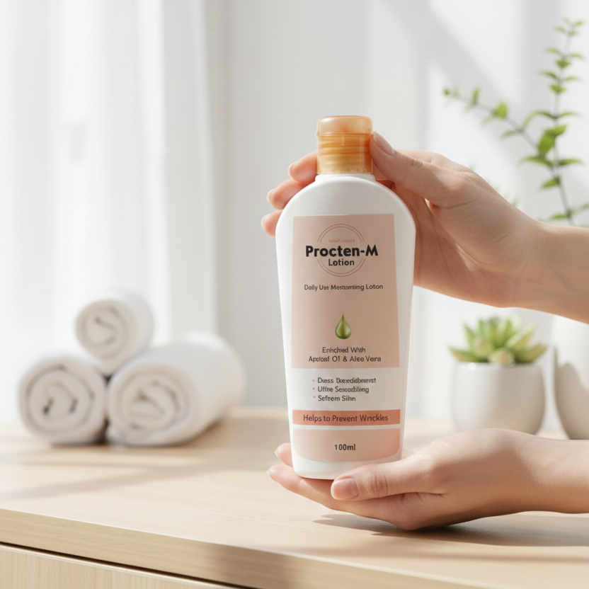 f2eff44e44399ea92a7fd47688541012 Procten M Lotion Gentle Formula Smooth Application Nourishes Skin Provides Comfort Hydrates Effectively And Supports Dai - Image 2