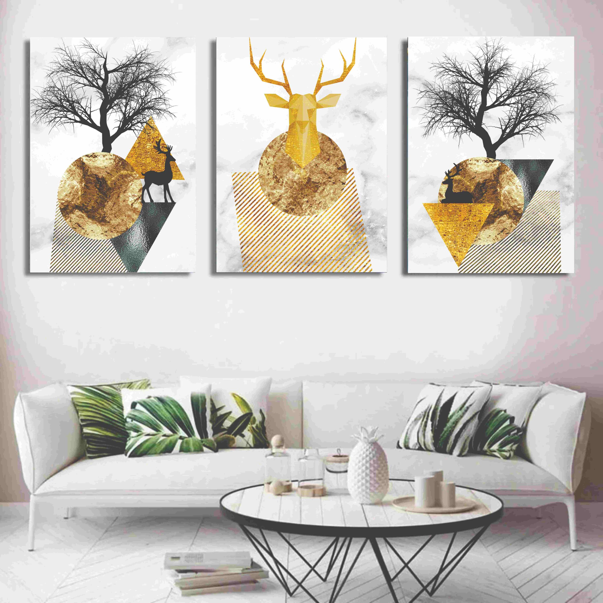 f3223b235dc40f585b26185cf501f7b7 Set of 3 Wall Art Wooden Phototile Frames for Wall Decor