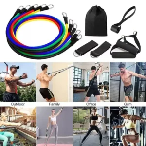 High Quality Portable Resistance Bands With Handles, Resistance Tubes & Workout Bands Exercise Band Elastic Pull Rop