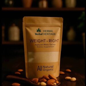 Herbal Heritage Natural Mass Gainer – Dietary Supplement for Healthy Weight Gain & Energy Support- 50Ml