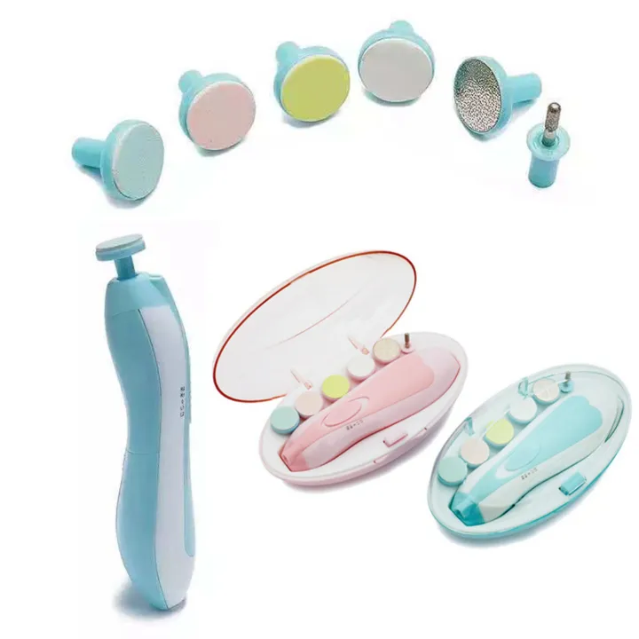 f64cb621ee555cafa0cbc5baa9cf741e.jpg_720x720q80.jpg_ Baby electric nail clipper nail cutter manicure & Pedicure 0m+ | Baby nail trimmer - Image 2