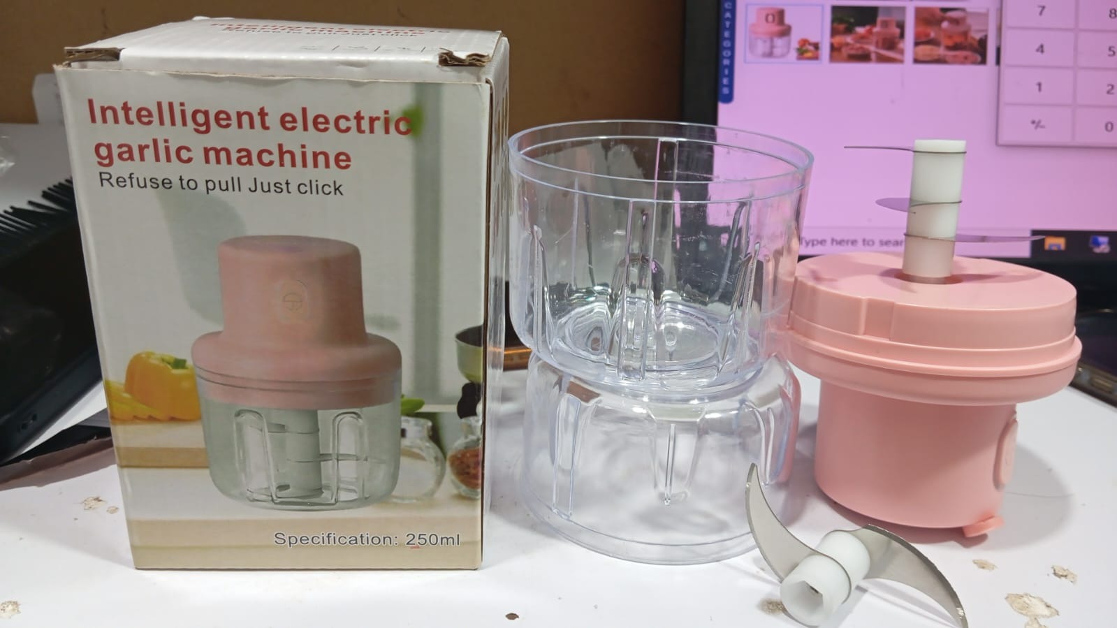 f69825a6f2b111e34d142acd1e47e4ad Intelligent Garlic Machine | Electric Garlic Chopper & Grinder | Smart Mini Food Processor for Quick Garlic & Spice Prep
