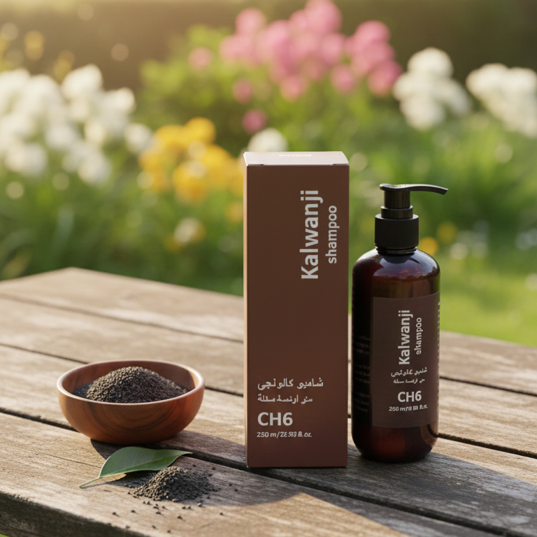 f6dd1f72f082ba68794e2a039673eb4c Organic Kalwanji Shampoo (CH6) | Herbal Black Seed Hair Cleanser - 250ML - Image 2