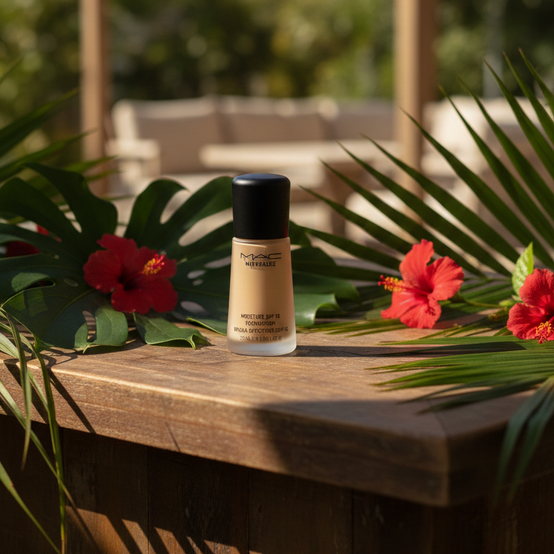 f7d41ee0d9bdf7418c7551cb26e4de6b MAC Mineralize Moisture SPF 15 Foundation – NC15 | Hydrating, Natural Satin Finish - Image 2