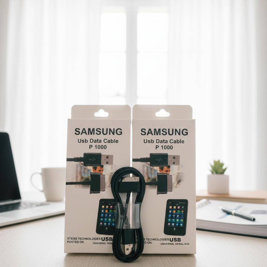 f7edbe955011fc5c8d287d0cc63626c8 Samsung Usb Data Cable P 1000 Durable Quality Reliable Utility Easy Connectivity