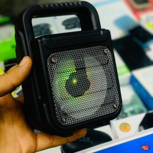GREATMICE Portable Wireless Party Speaker – Rugged Outdoor Bluetooth Speaker with Integrated Carrying Handle and RGB LED