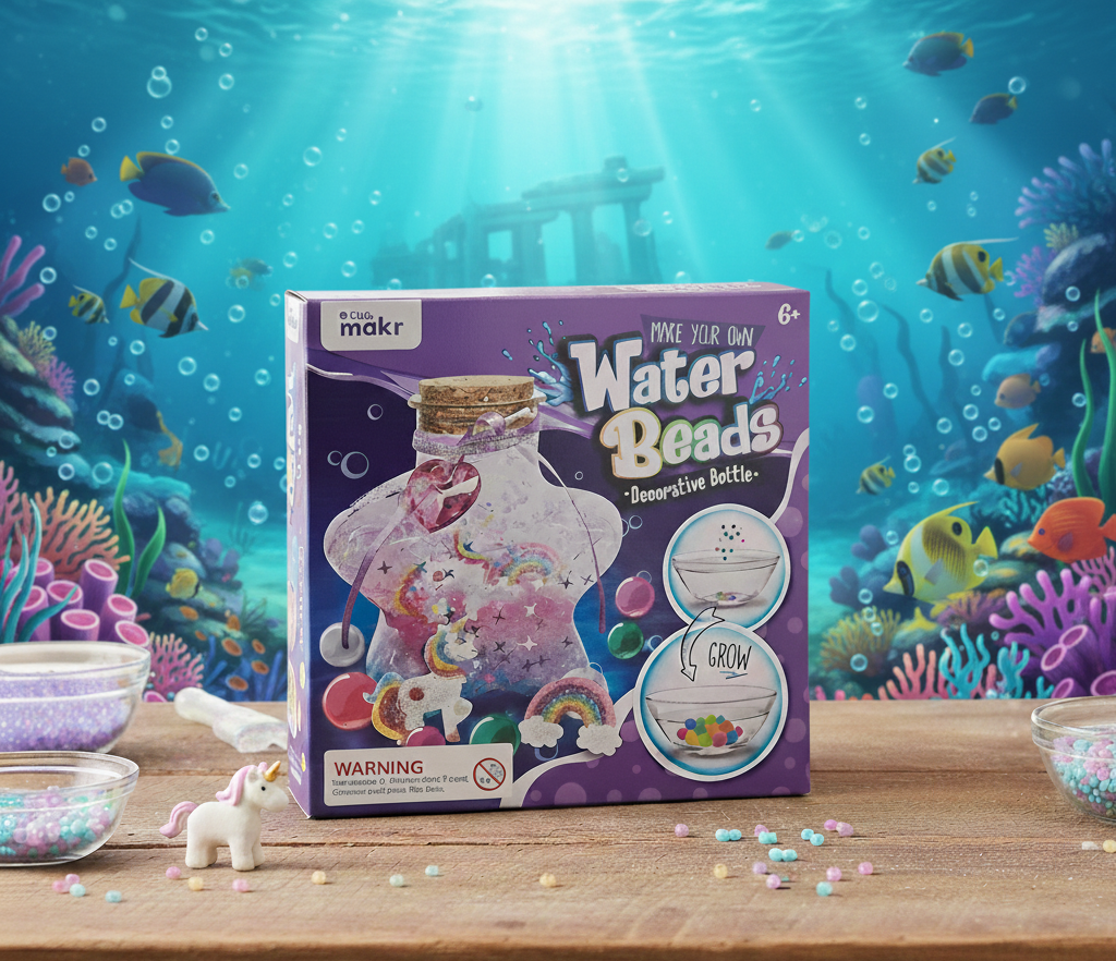 f8dd54a0265a01c4bfdd8d755524a41e DIY Water Beads Decorative Bottle Kit: Create Your Own Mesmerizing Sensory Art Piece. - Image 3