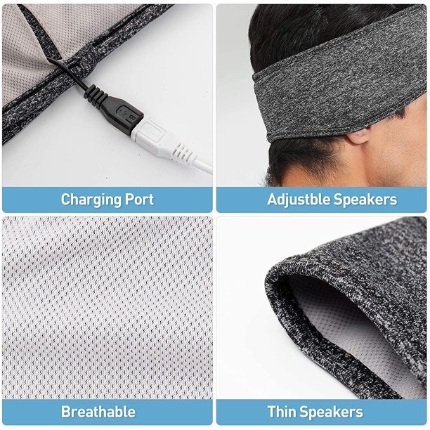fa12ed0a0df55c914ea67c29621c2542 2-in-1 Sports & Sleep Bluetooth Headband – Wireless Music Headphones with Built-in Mic, Elastic Eye Mask for Workout, Tr