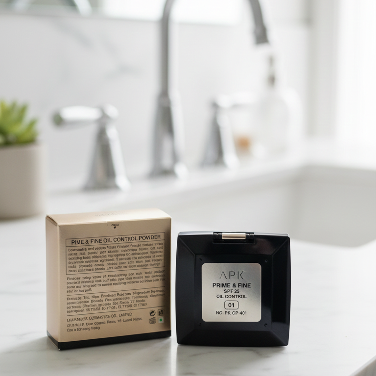 fba3570a8734f7c8280010d1bdde58fa APK In Love Prime And Fine SPF 25 Oil Control Powder Providing Smooth Finish With Sun Protection - 20g - Image 2